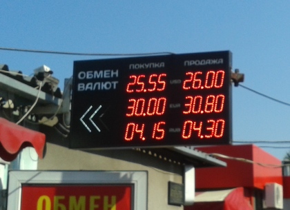 Наличные и безналичные курсы валют в Харькове на 3 августа