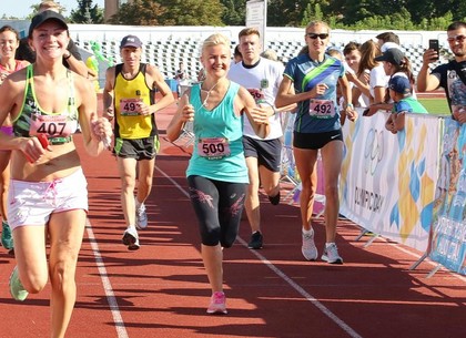 Светличная приняла участие в марафоне «Освобождение»
