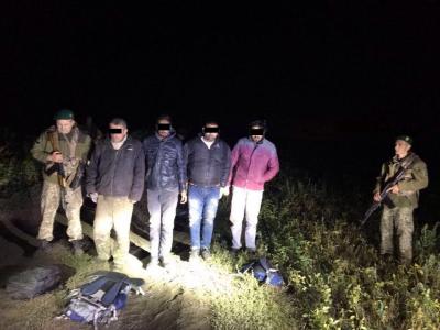 На Харьковщине пограничники с помощью тепловизора задержали нелегалов