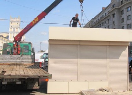 В Харькове демонтировали 120 незаконных МАФов