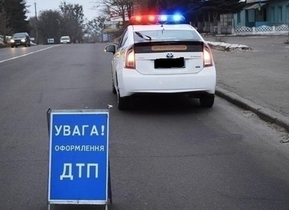 Полицейский Prius снова попал в ДТП