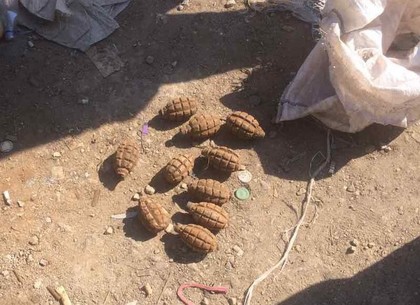 Житель Харьковщины пытался продать гранаты