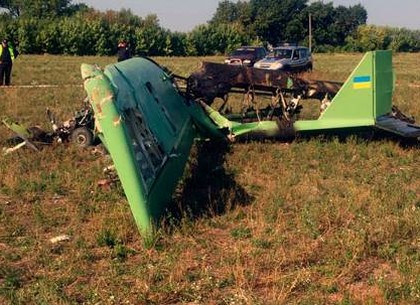 Умер пилот самолета, разбившегося под Харьковом