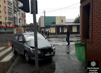 В столкновении с «газелью» пострадал водитель Skoda (ФОТО)