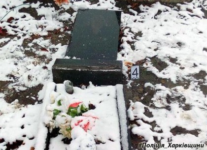 Пьяный вандал повалил пять памятников на кладбище