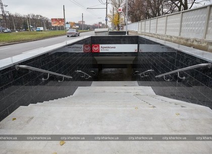 В Харькове реконструировали более 40 выходов из метро (ФОТО)