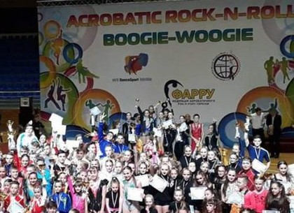 Харьковчане завоевали победу этапа чемпионата Украины по акробатическому рок-н-роллу