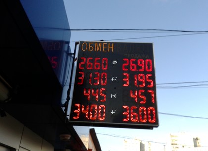 Наличные и безналичные курсы валют в Харькове на 28 ноября