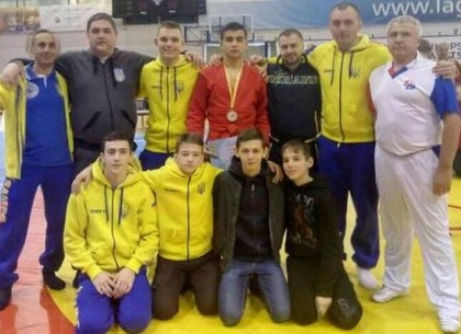 Харьковские самбисты завоевали шесть наград чемпионата Европы среди кадетов