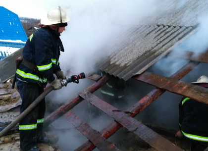 Пожарные спасли дом от полного выгорания (ФОТО)