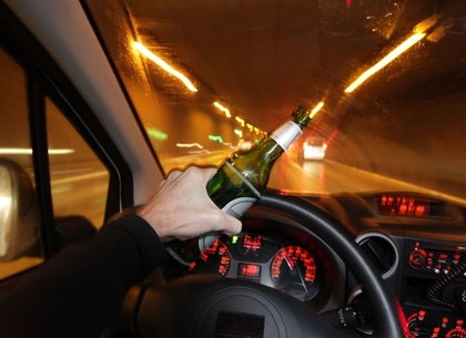 В новогоднюю ночь в Харькове поймали 9 пьяных водителей