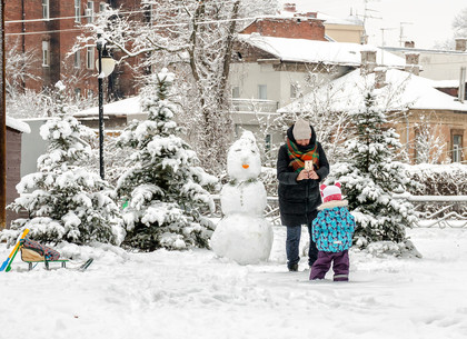 Снежные выходные в Харькове