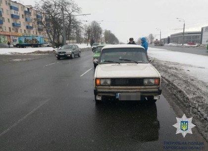 На Гагарина два ВАЗа не поделили дорогу (ФОТО)