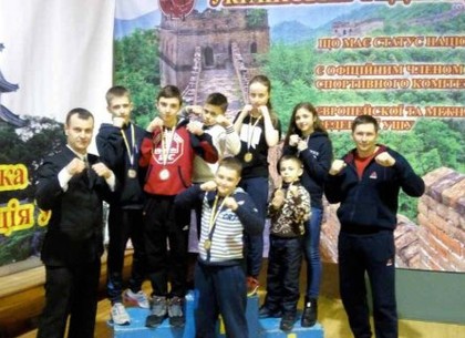 Юные харьковчане успешно выступили на чемпионате Украины по ушу