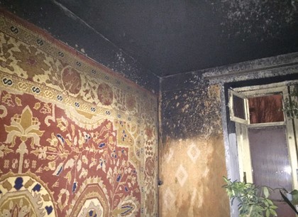 Из-за заискрившейся розетки сгорела квартира на Алексеевке
