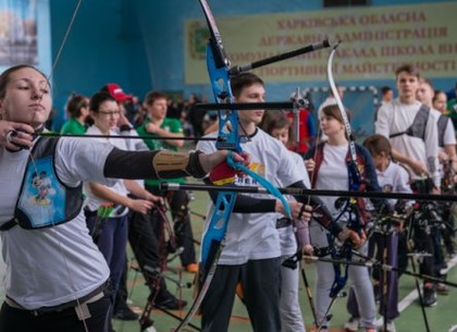 Харьковчане успешно выступили на чемпионате Украины по стрельбе из лука