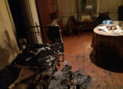 Выпили, закурили и не проснулись: под Харьковом во время пожара погибли два человека