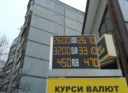 Наличные и безналичные курсы валют в Харькове на 7 марта