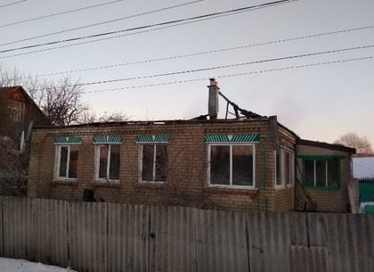 На Харьковщине во время пожара погиб 77-летний мужчина