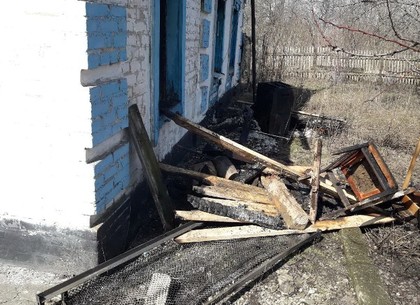 Лозовский район: во время пожара погиб хозяин частного дома