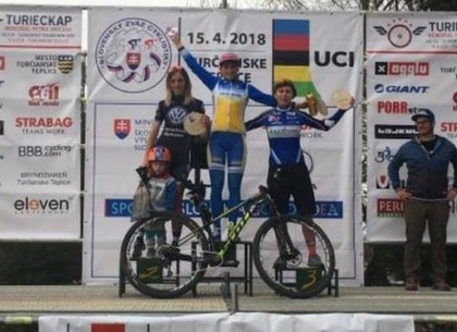Харьковчанка выиграла велогонку в Словакии