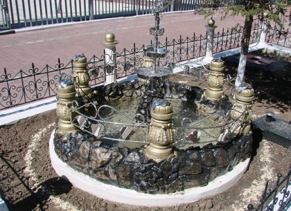 В Алексеевской колонии заключенные «меряются» фонтанами (ФОТО)