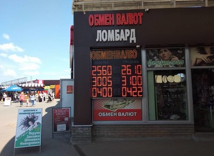 Наличные и безналичные курсы валют в Харькове на 24 мая