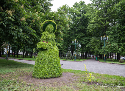 Замдиректора «Харьковзеленстроя» рассказал, кто портит цветочные скульптуры в Харькове