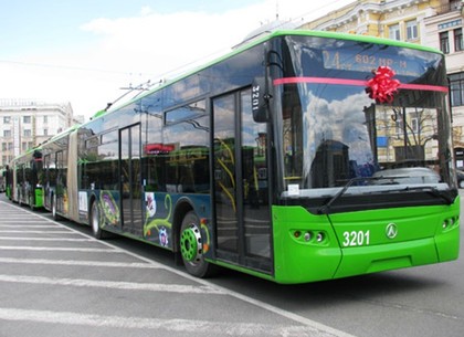 Новые троллейбусы в Харькове начнут курсировать уже с нового года