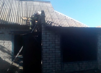 Хозяин «заблудился» в своем горящем доме и получил ожоги (ФОТО)