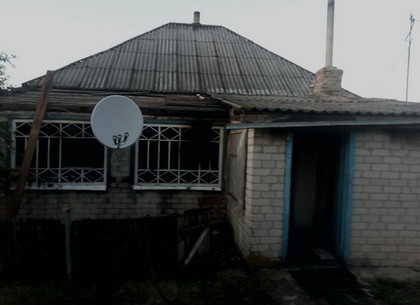 Под Харьковом в результате пожара погиб человек (ФОТО)