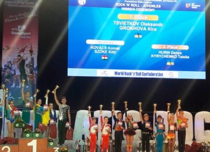 Харьковчане выиграли очередной этап Кубка мира по акробатическому рок-н-роллу