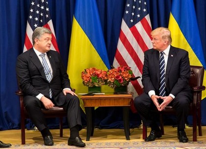 Порошенко и Трамп обсудили углубление сотрудничества Украины и США в сфере обороны