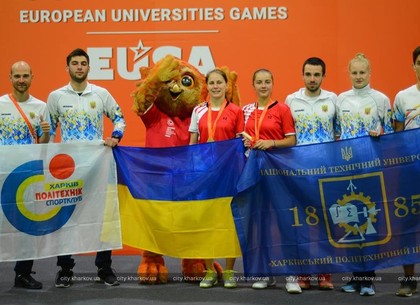 Харьковские студентки завоевали золотую медаль на Европейских студенческих играх
