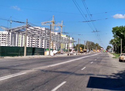 Строительство терминала на «Индустриальной»: частично закрыт проезд по Московскому проспекту