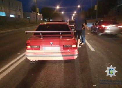 В тройном ДТП на Сумской пострадал водитель BMW