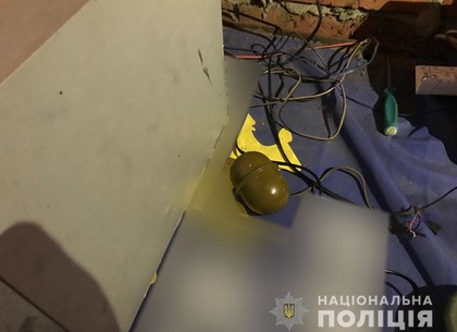 Паренек из пригорода Харькова хранил две гранаты (ФОТО)