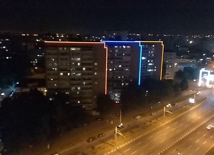 В Харькове на 25 зданиях появилась архитектурная подсветка (ВИДЕО)