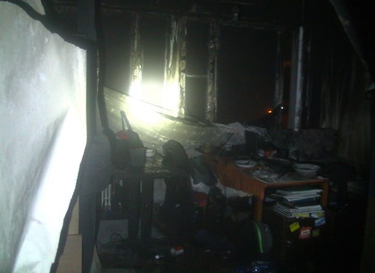 Огненная стихия в харьковском общежитии (ФОТО, ВИДЕО)