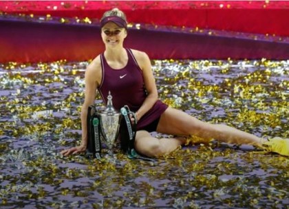 Харьковчанка выиграла главный теннисный турнир года (ВИДЕО)