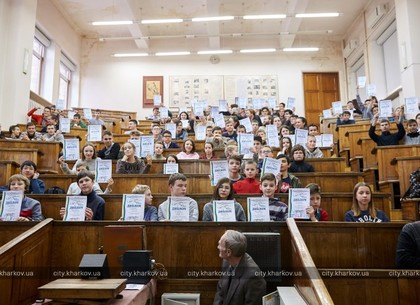 В Харькове наградили победителей математических боев