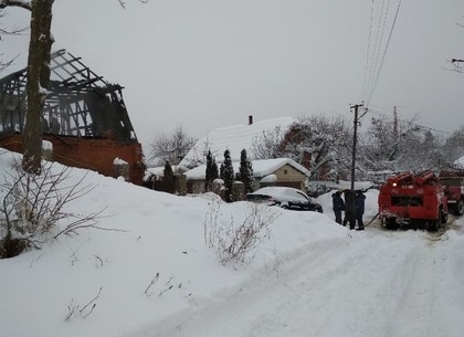 Харьковские спасатели отправились тушить пожар в Люботин (ФОТО)