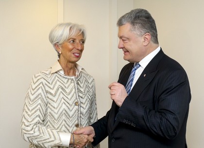 Директор-распорядитель МВФ отметила лидерство Президента в проведении реформ в Украине
