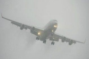 Из-за тумана над Харьковом почти час кружил самолет с пассажирами