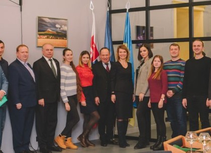 В Харькове прошла встреча студентов с украинской молодежью, которая учится за рубежом