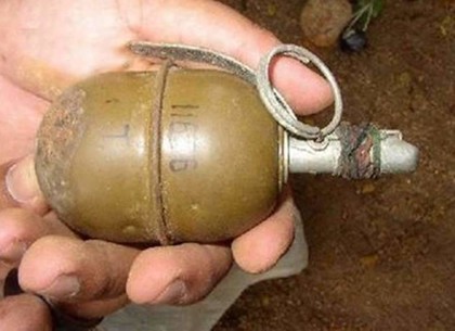 Житель Харьковщины «для храбрости» разгуливал с боевой гранатой