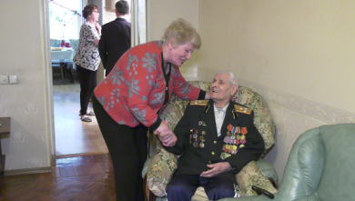 Харьковский ветеран празднует 105-й день рождения