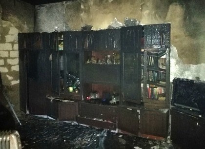25-летний сын хозяйки дома пострадал на пожаре (ФОТО)