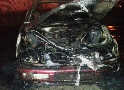 В Кулиничах сожгли Volkswagen Passat (ФОТО)