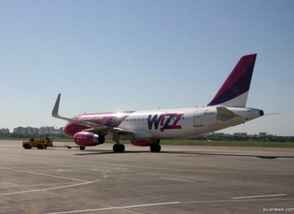 Wizz Air перенес старт рейсов Краков-Харьков